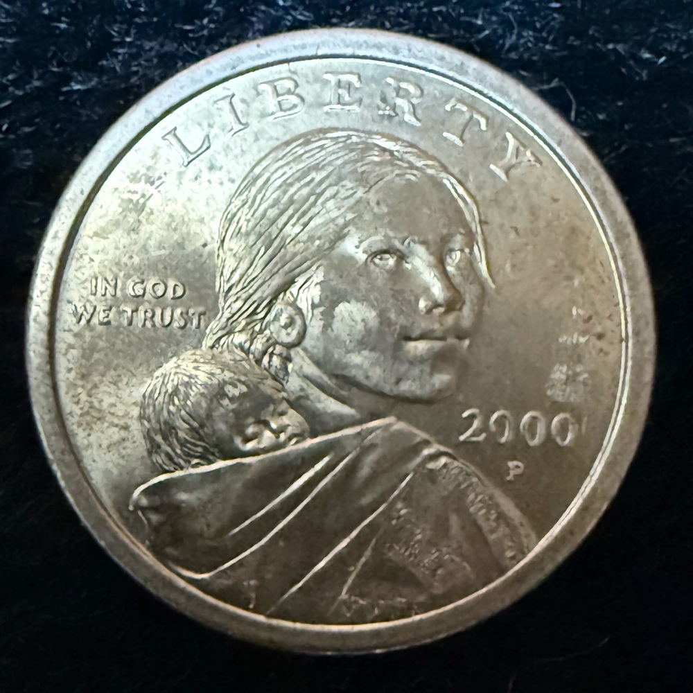 Very rare Indian 2000 P Sacagawea Dollar collectors Coin